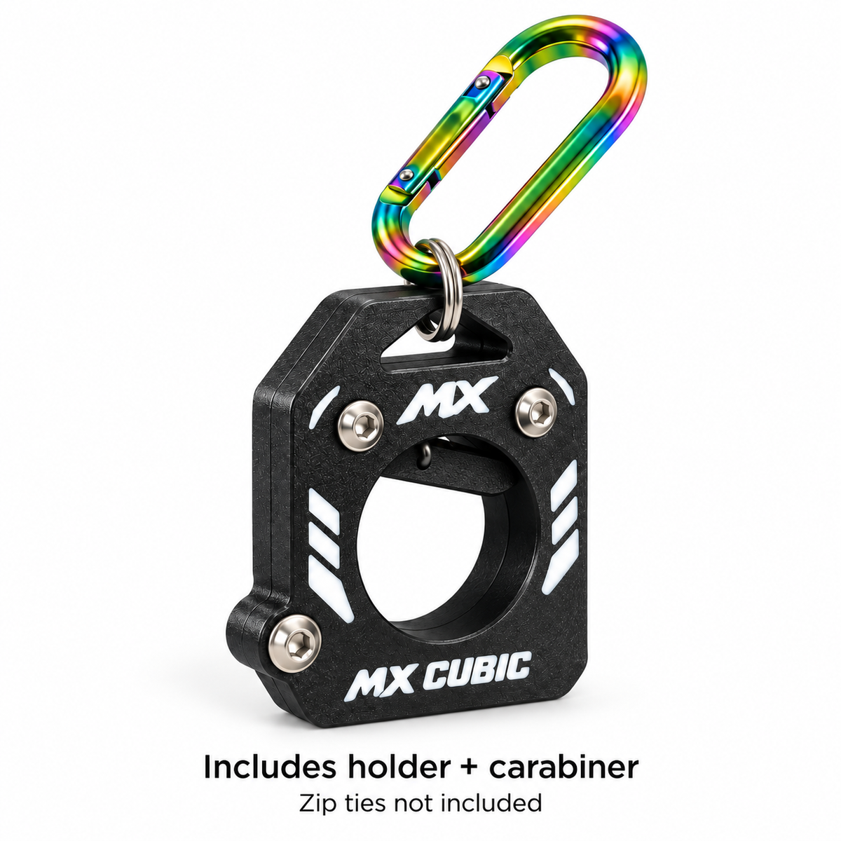 Zip Tie Holder & Dispenser with Carabiner – MX CUBIC